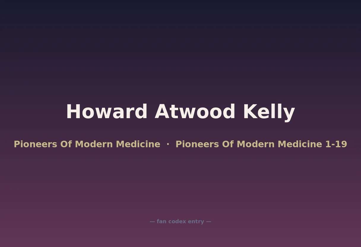 Howard Atwood Kelly