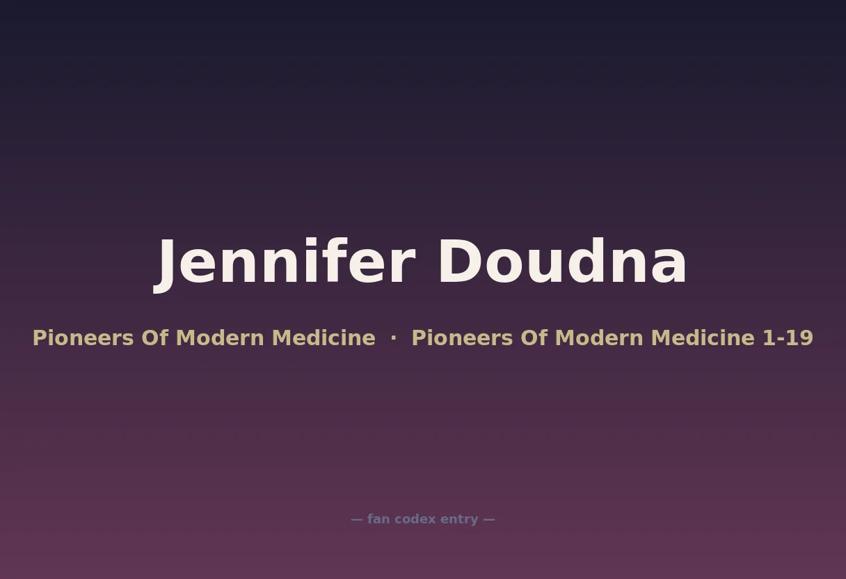 Jennifer Doudna