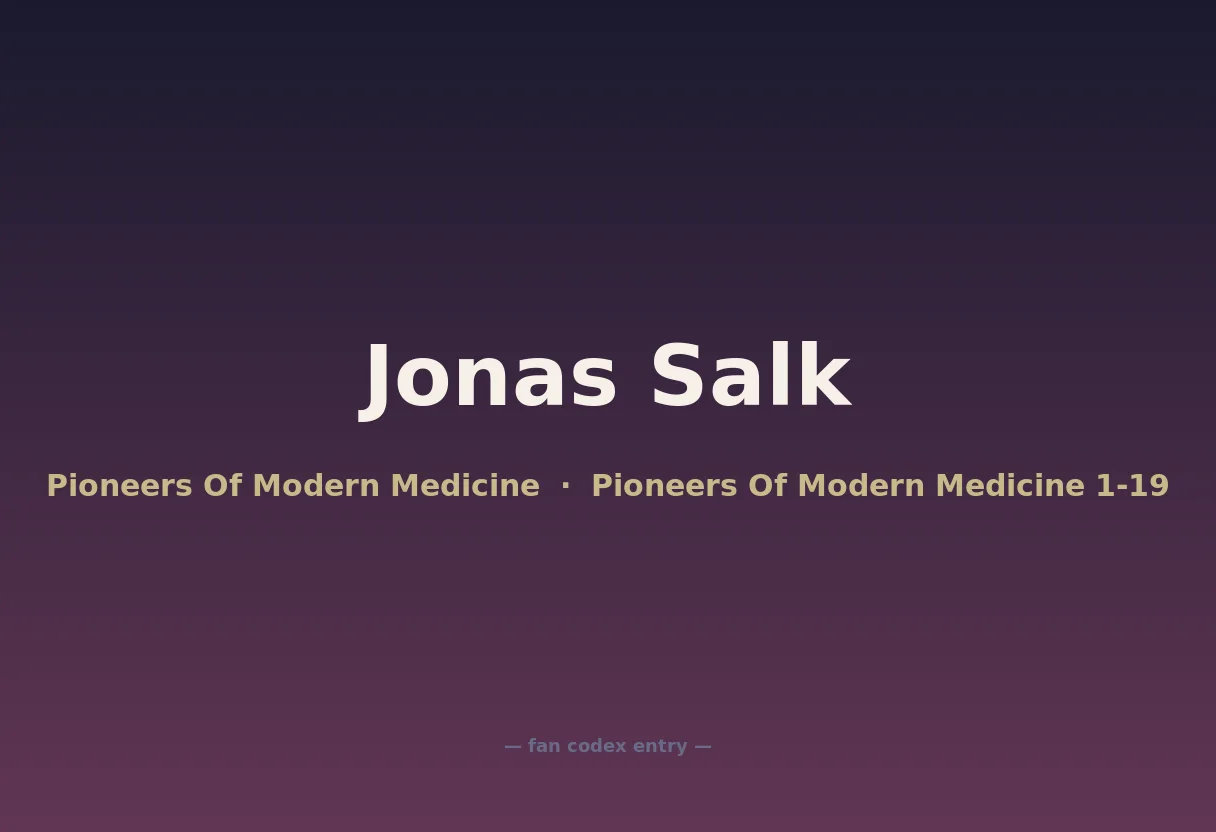 Jonas Salk