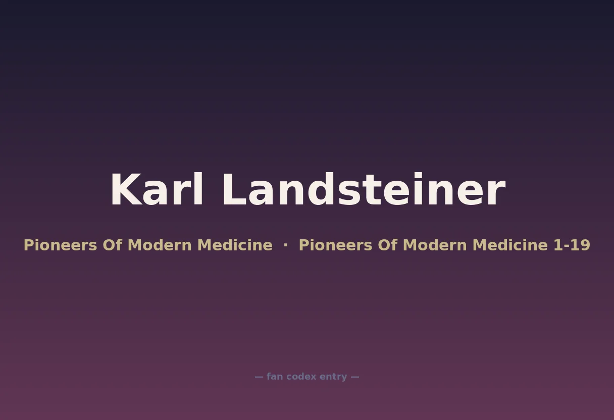 Karl Landsteiner